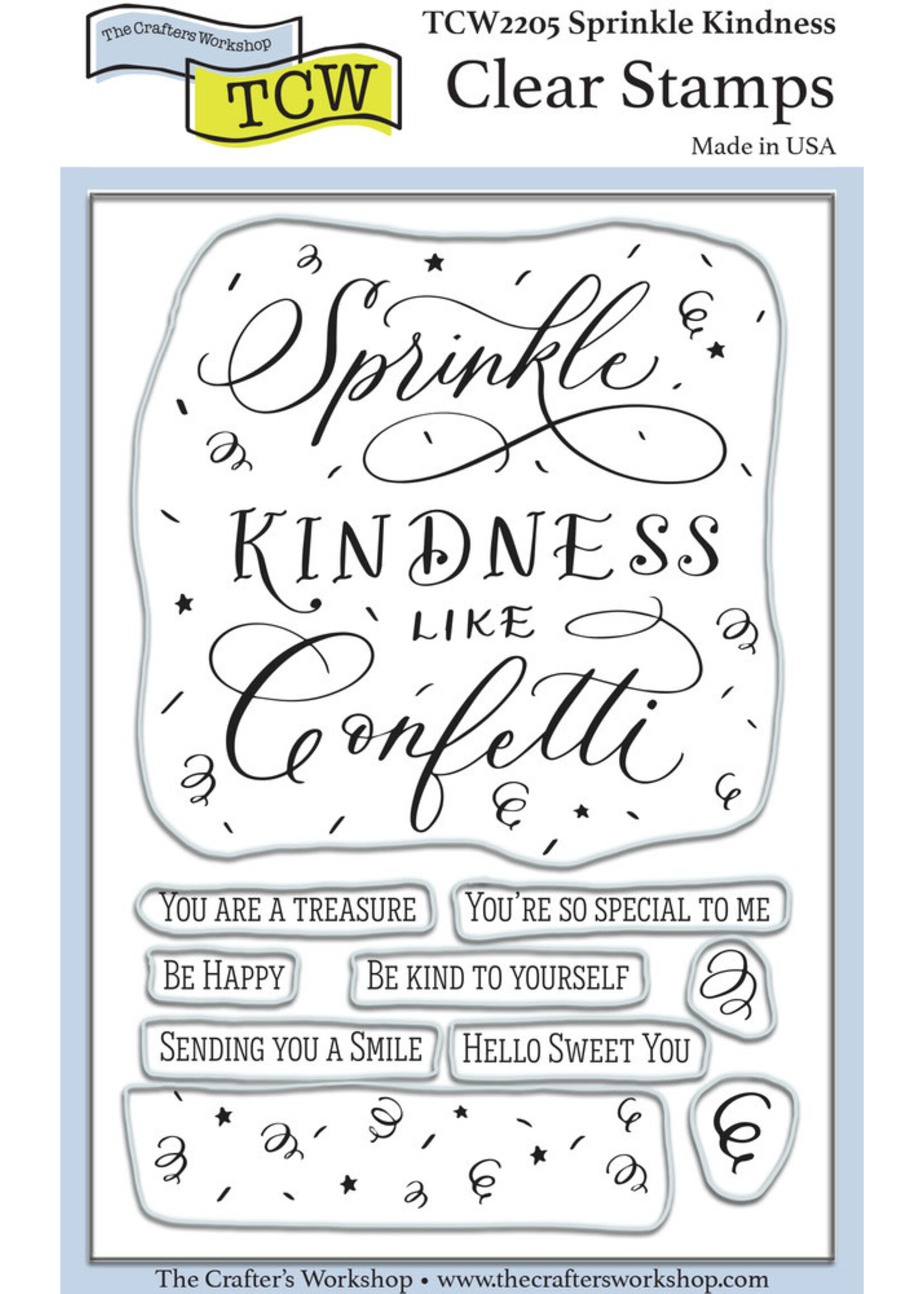 TCW Stamp, Sprinkle Kindness