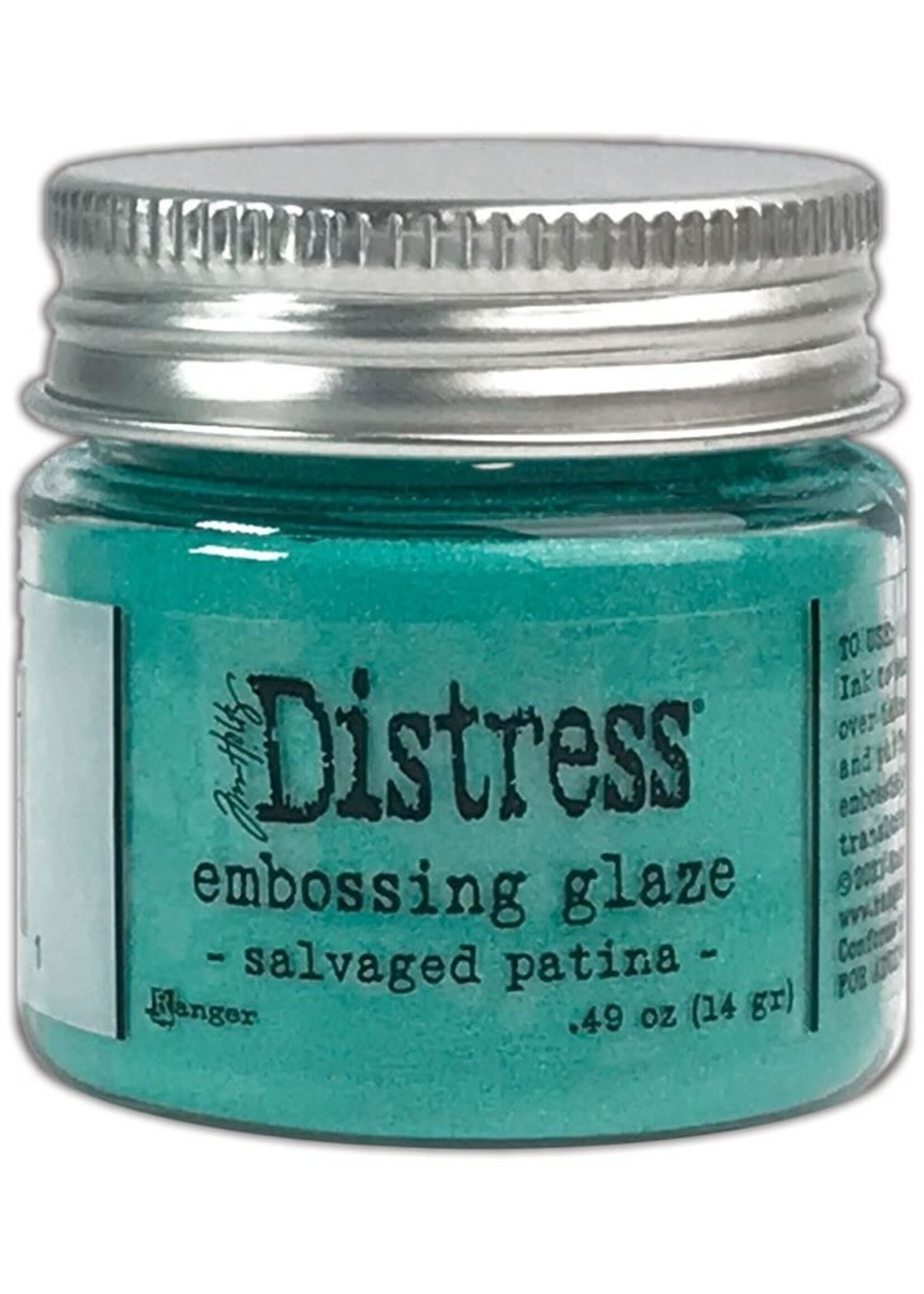 Ranger Tim Holtz Distress Embossing Glaze, Salvaged Patina