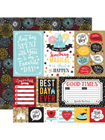 Echo Park Echo Park 12x12 Remember The Magic, Multi Journalling Cards