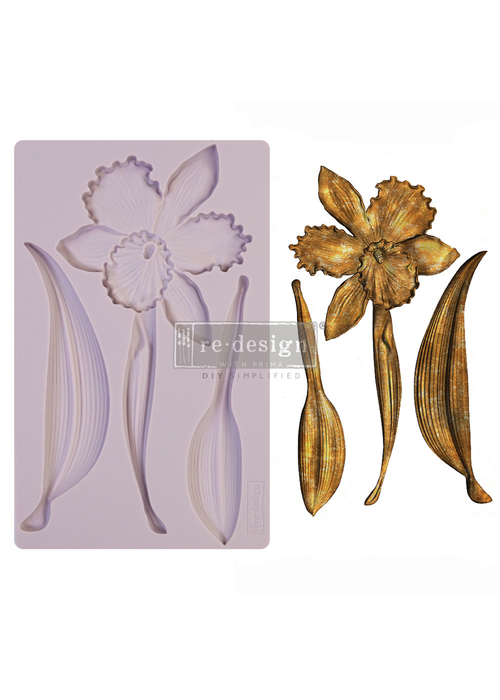 Prima Marketing Prima Decor Moulds, Wildflower