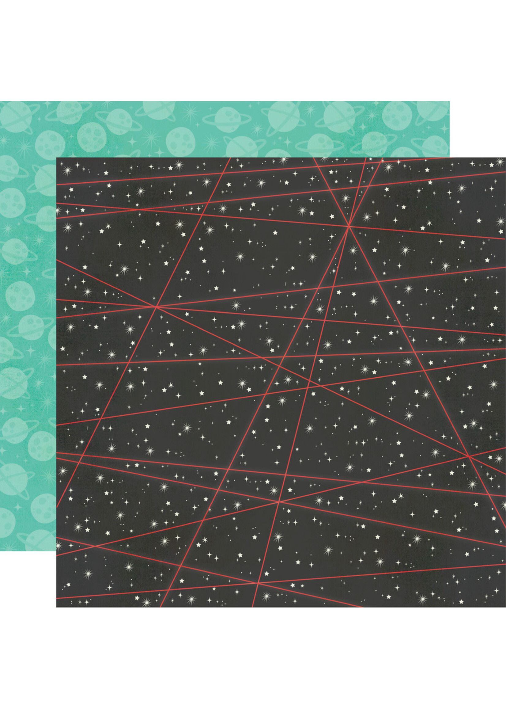 Simple Stories Simple Stories 12x12 Paper Say Cheese Tomorrow At The Park, Out of the World