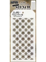 Stampers Anonymous Tim Holtz Layering Stencil, Flurries