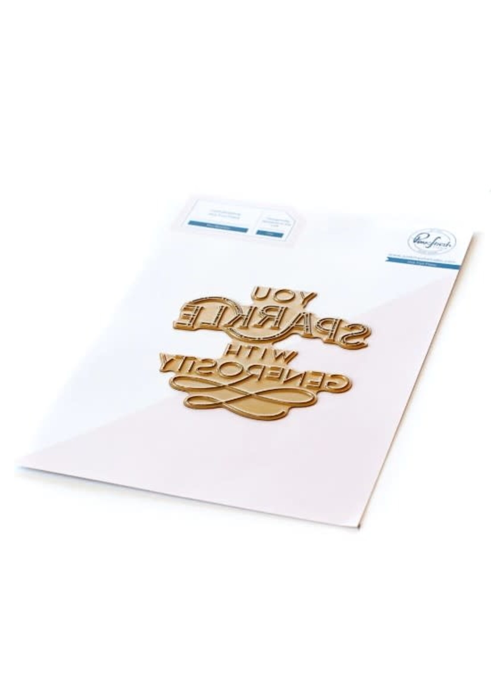 Pink Fresh Studio Pink Fresh Studio Hot Foil Plate, You Sparkle