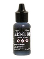 Ranger Tim Holtz Alcohol Ink, Pitch Black