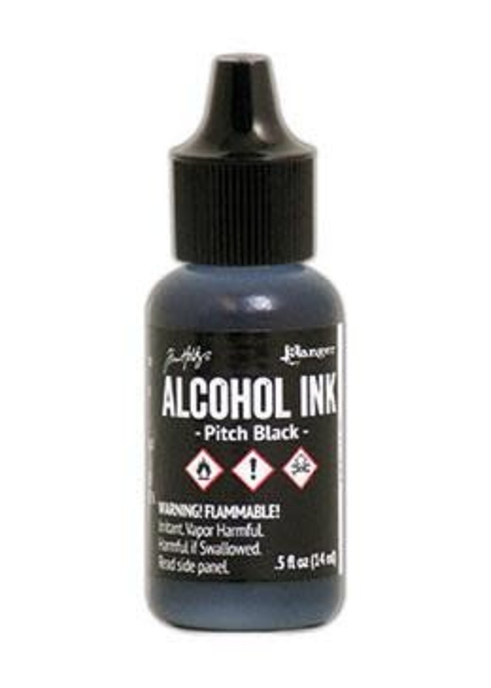 Ranger Tim Holtz Alcohol Ink, Pitch Black