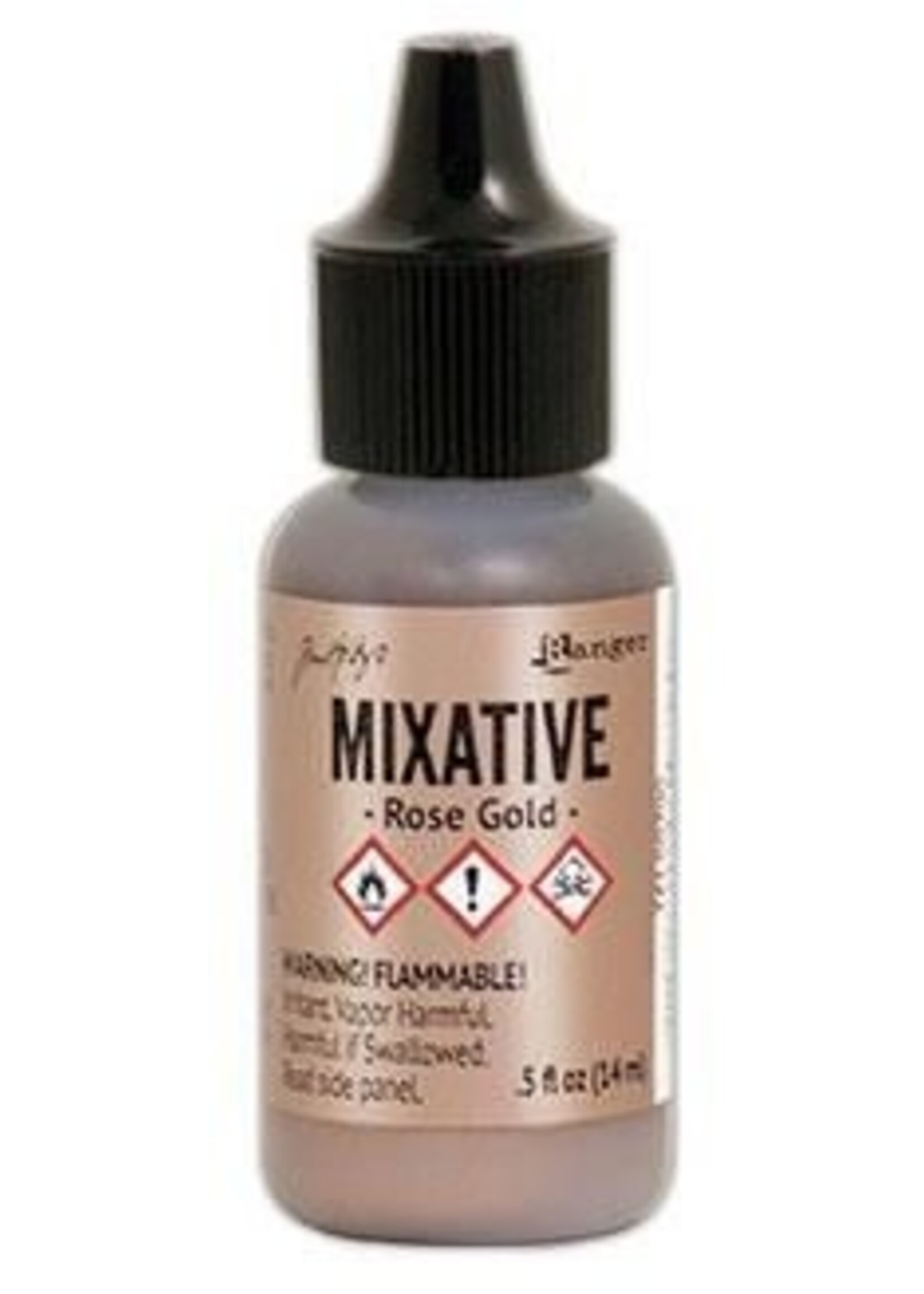 Ranger Tim Holtz Alcohol Ink Mixatives, Rose Gold