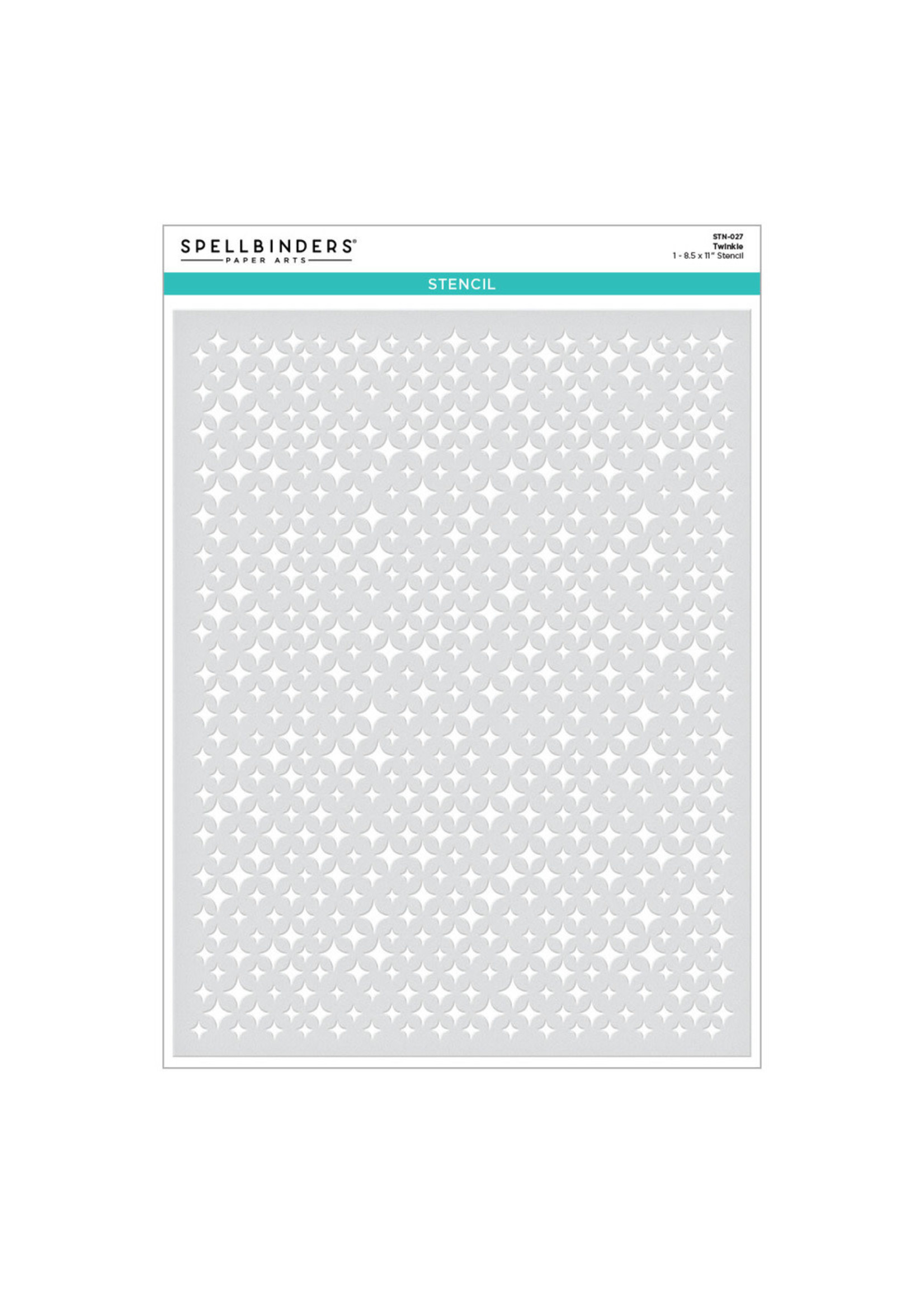 Spellbinders Spellbinders Stencil, Twinkle