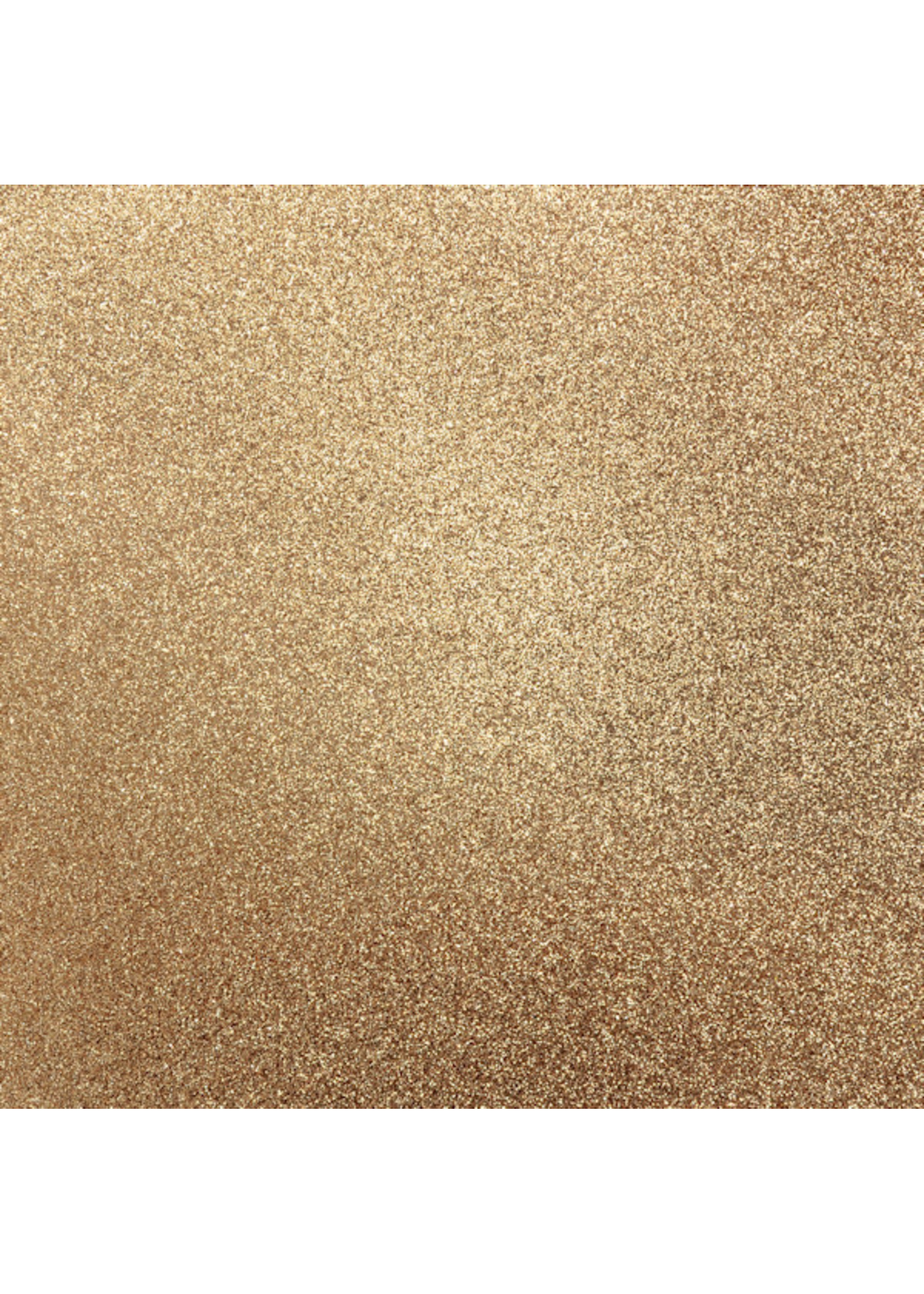 KC 12x12 Glitter Cardstock, Bronze