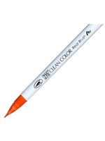 ZIG Kuretake Clean Color Real Brush Pen, 070 Orange