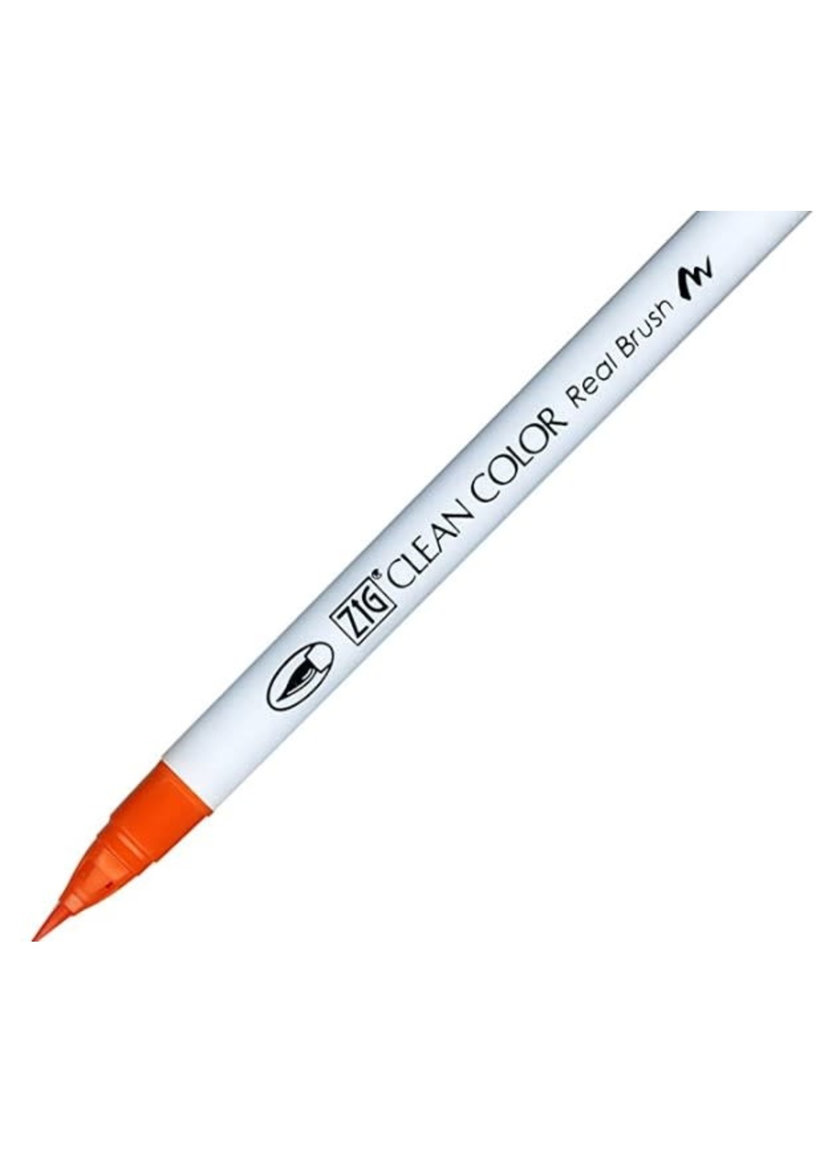 ZIG Kuretake Clean Color Real Brush Pen, 070 Orange