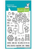 Lawn Fawn Lawn Fawn Stamp, Apple-solutely Awesome