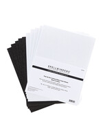 Spellbinders Spellbinders Pop-Up Cutting Glitter Foam Sheets, Black & White