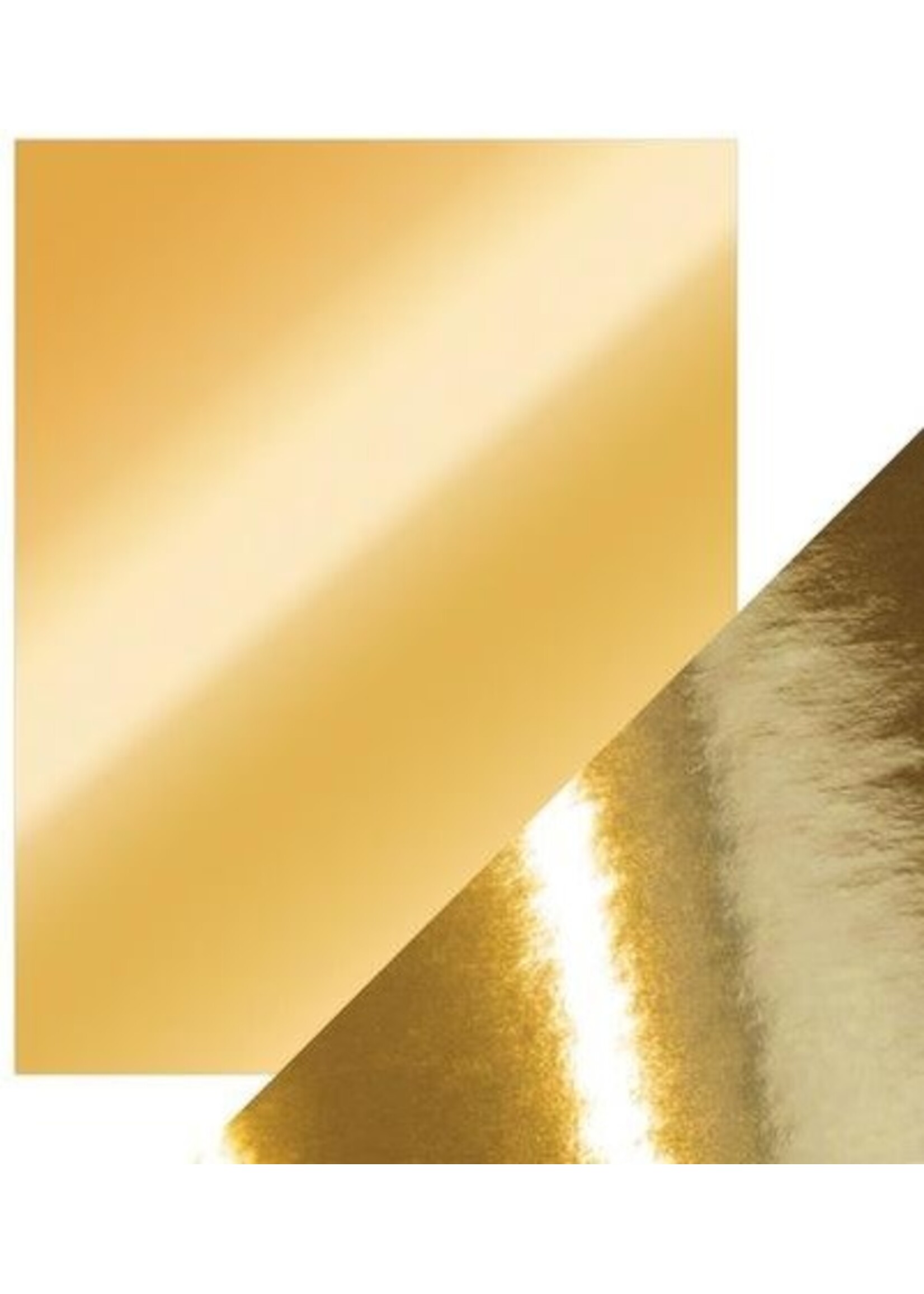 Tonic Studios Tonic Mirror Paper 8.5 x 11, Polished Gold (Per Pack)