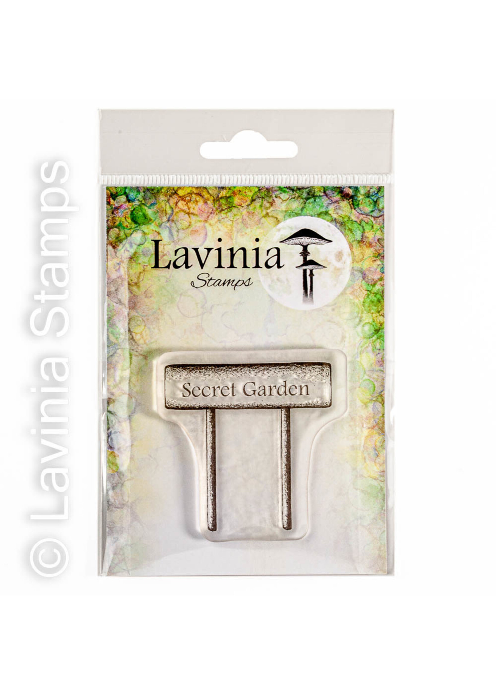 Lavinia Lavinia Stamp, LAV746 Secret Garden Sign