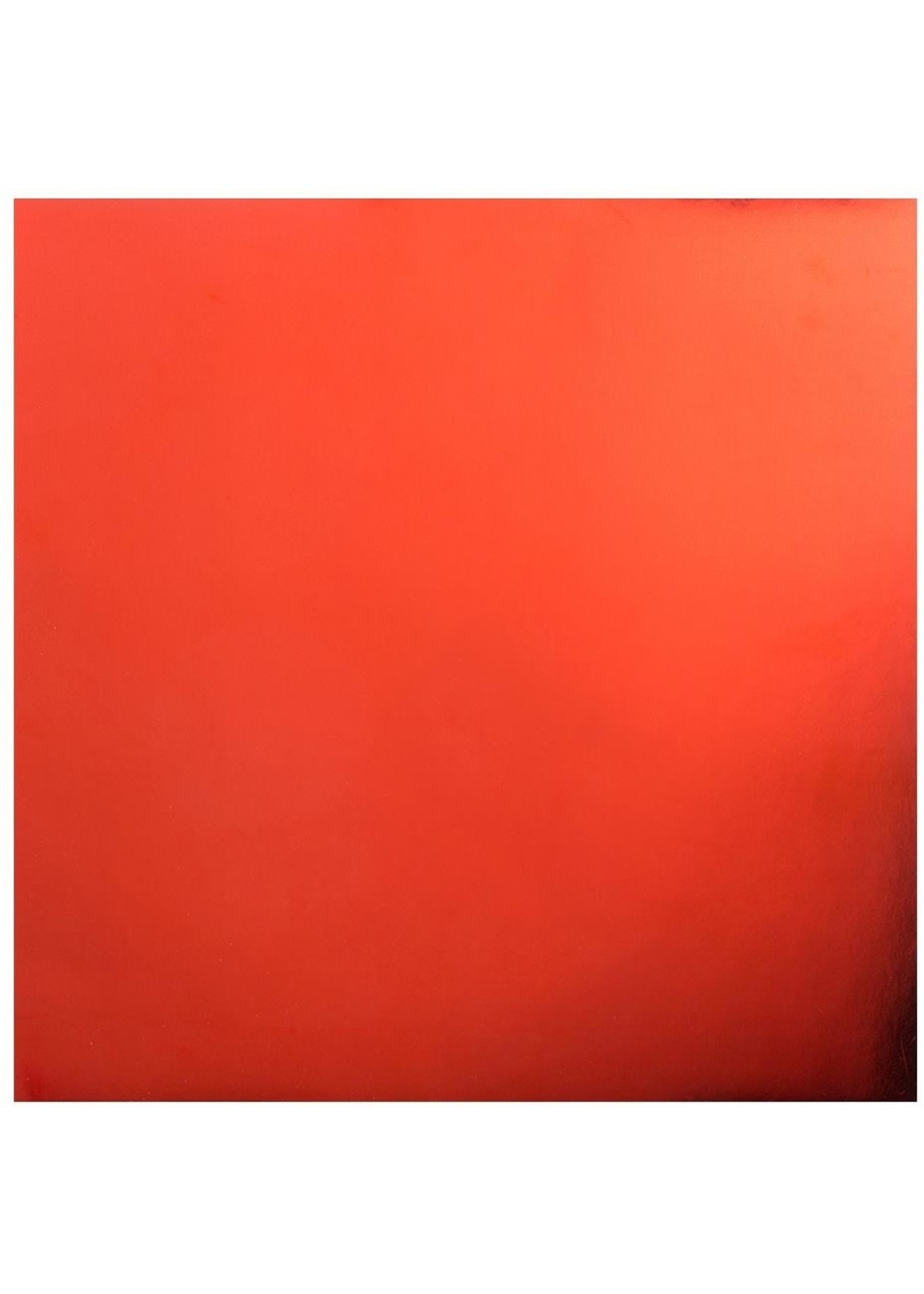 Bazzill 12x12 Foil Paper, Red