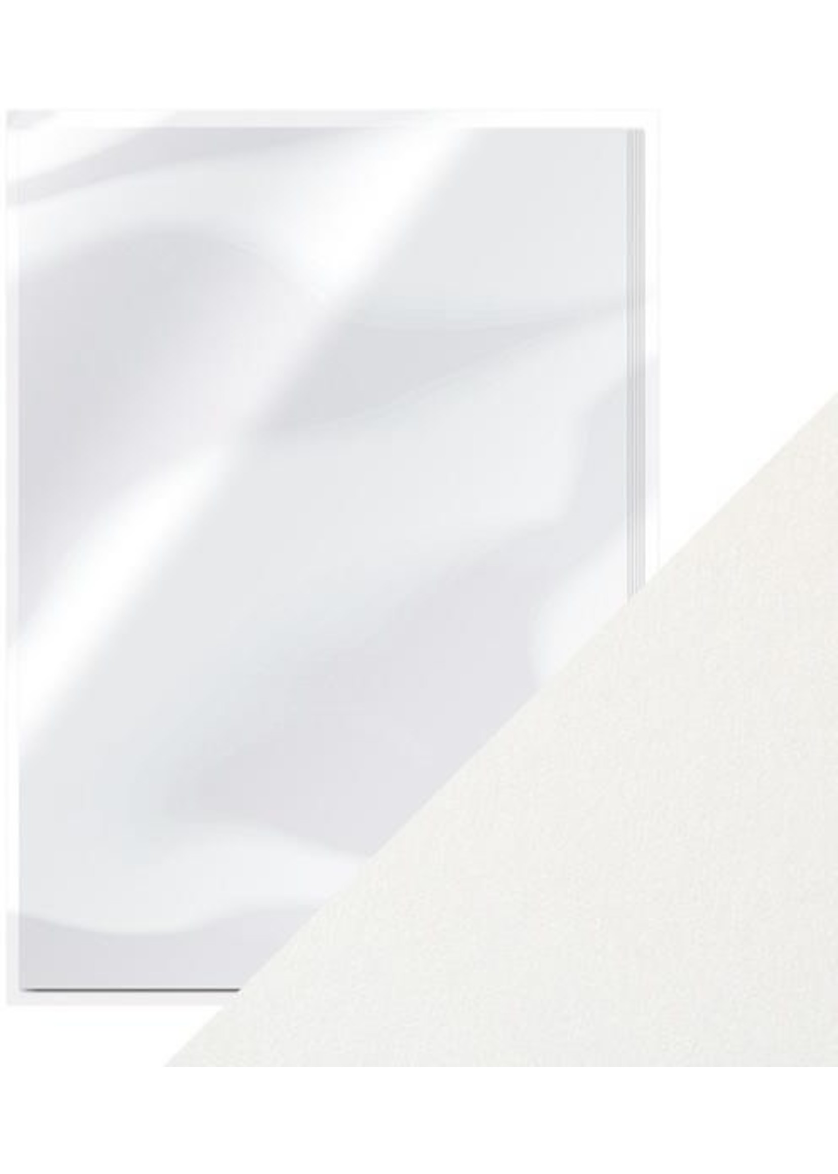 Tonic Studios Tonic Craft Perfect 8.5x11 Pearlescent Cardstock, Pearl White