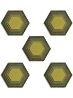 Sizzix Tim Holtz Thinlets, 664420 Stacked Tiles Hexagons