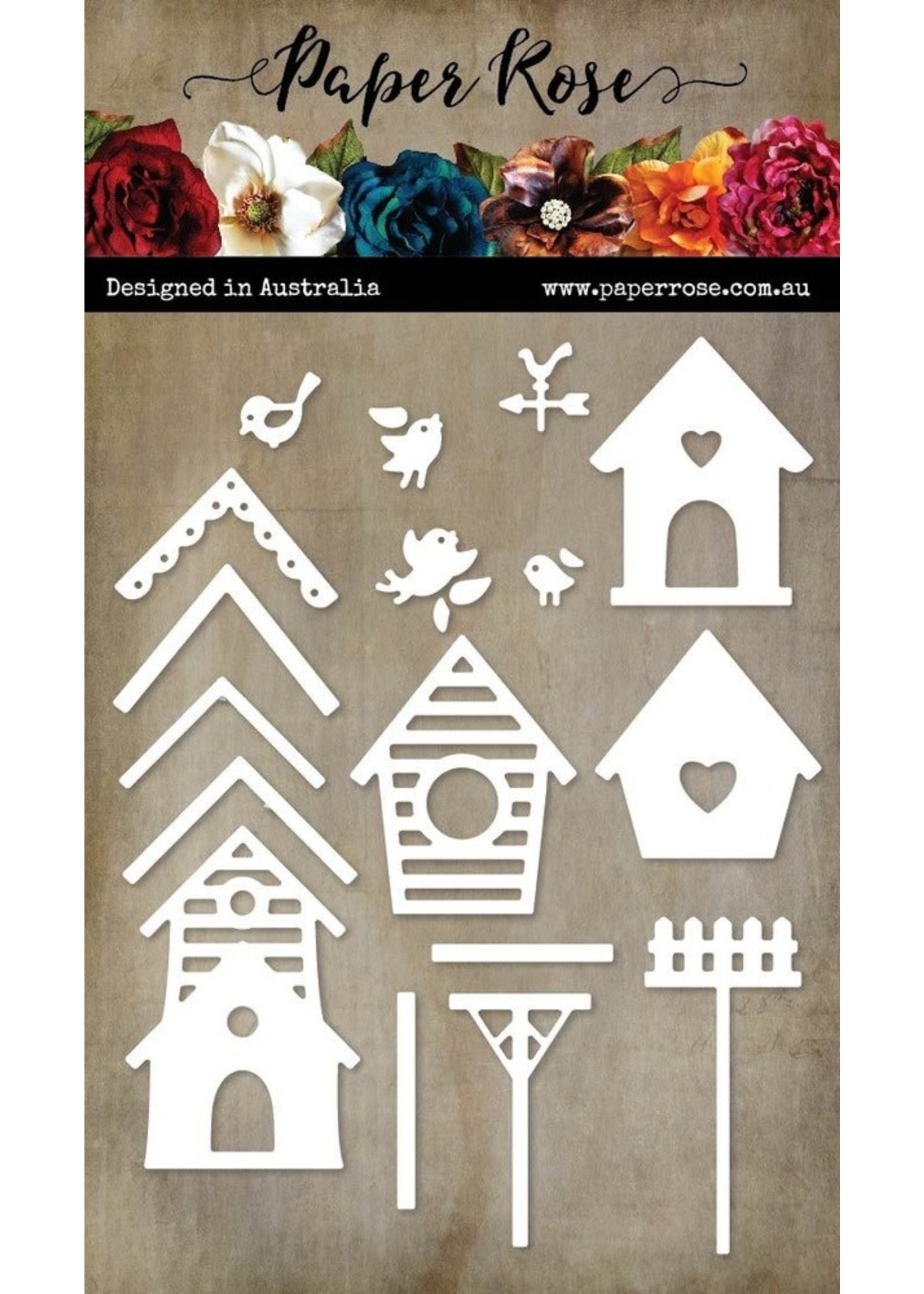 Paper Rose Paper Rose Die, Bird Houses