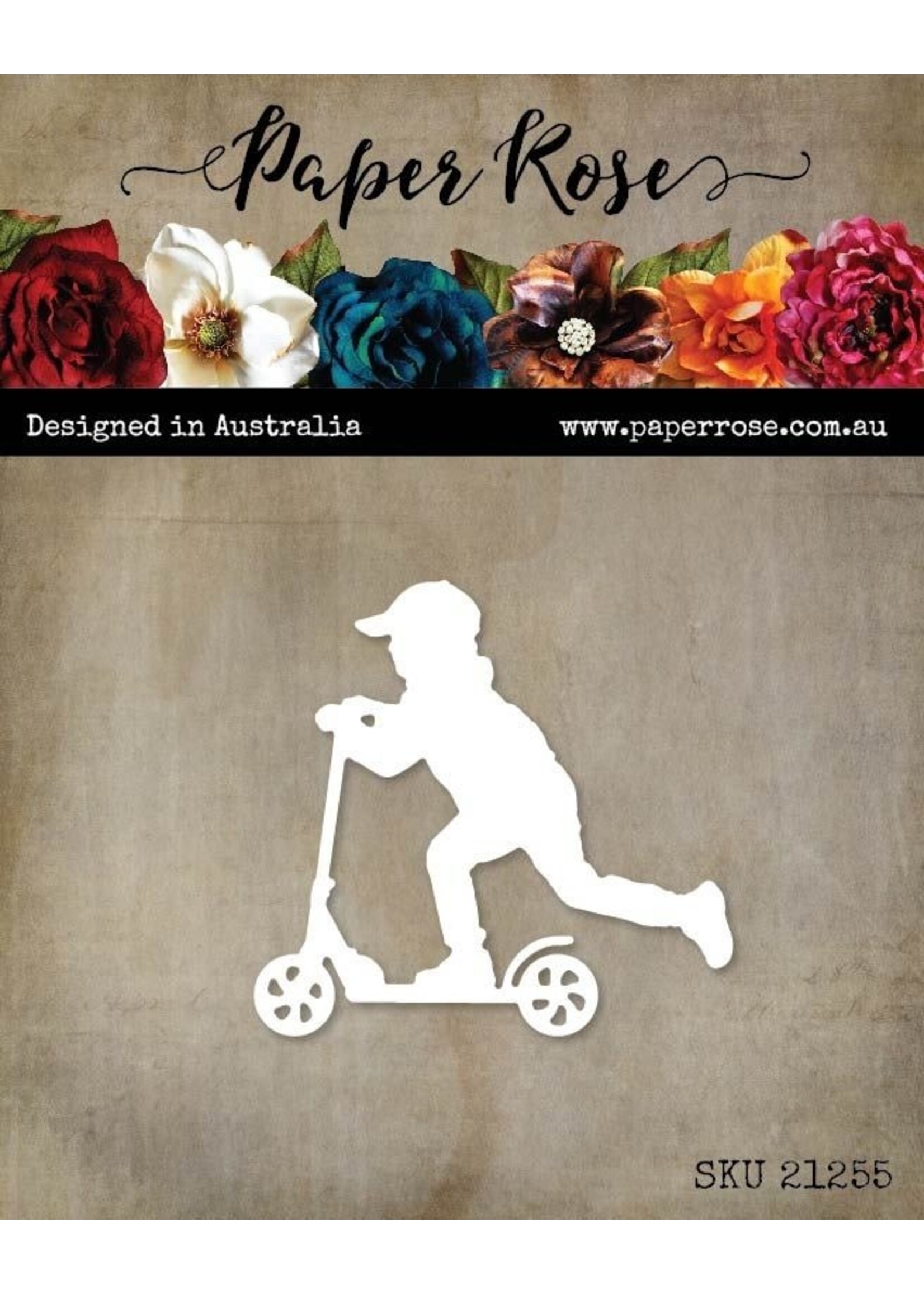 Paper Rose Paper Rose Die, 21255 Scooter Boy