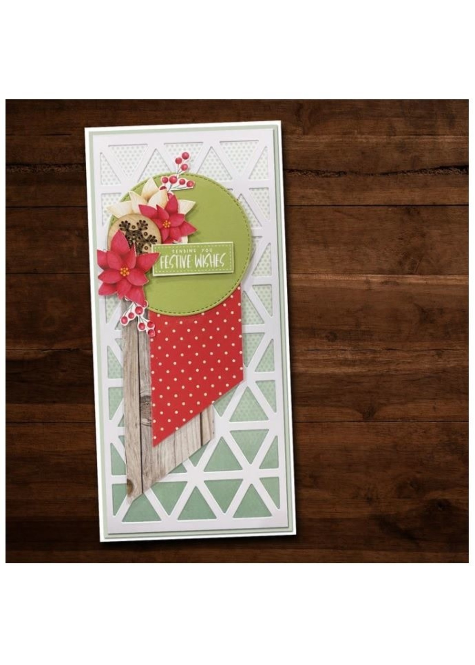 Paper Rose Paper Rose Die, Triangle Layers 1