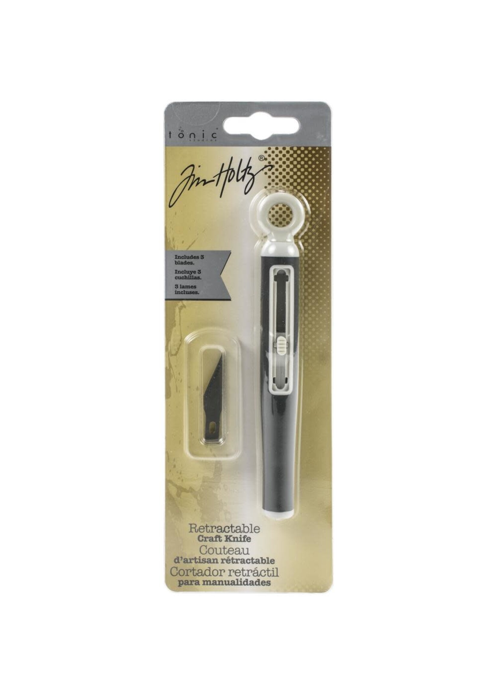 Tonic Studios Tim Holtz Tool, Retractable Craft Knife