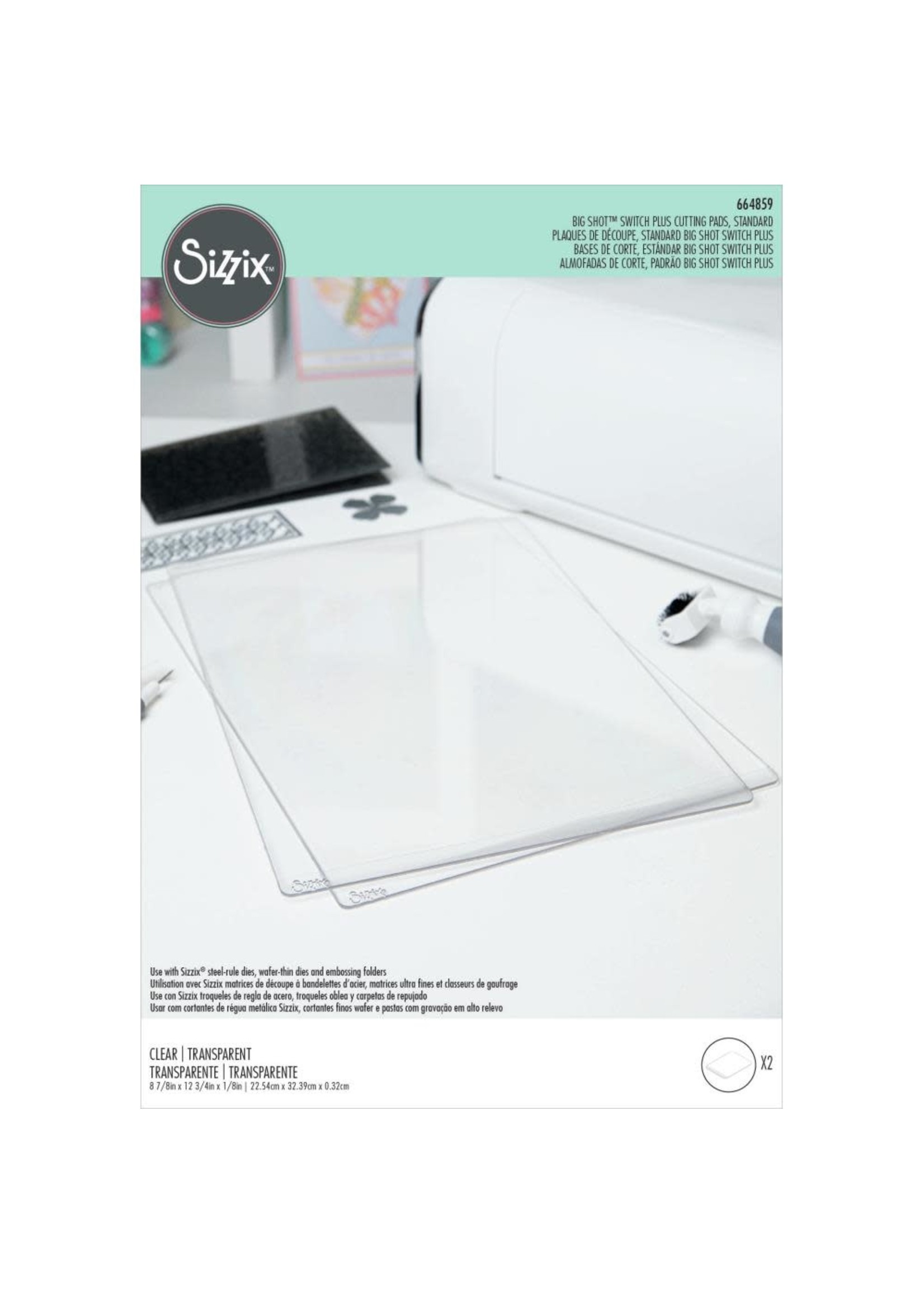 Sizzix Big Shot Switch Plus Cutting Pads, Standard