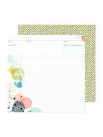 American Crafts Vicki Boutin 12x12 Print Shop, Pencil Me In
