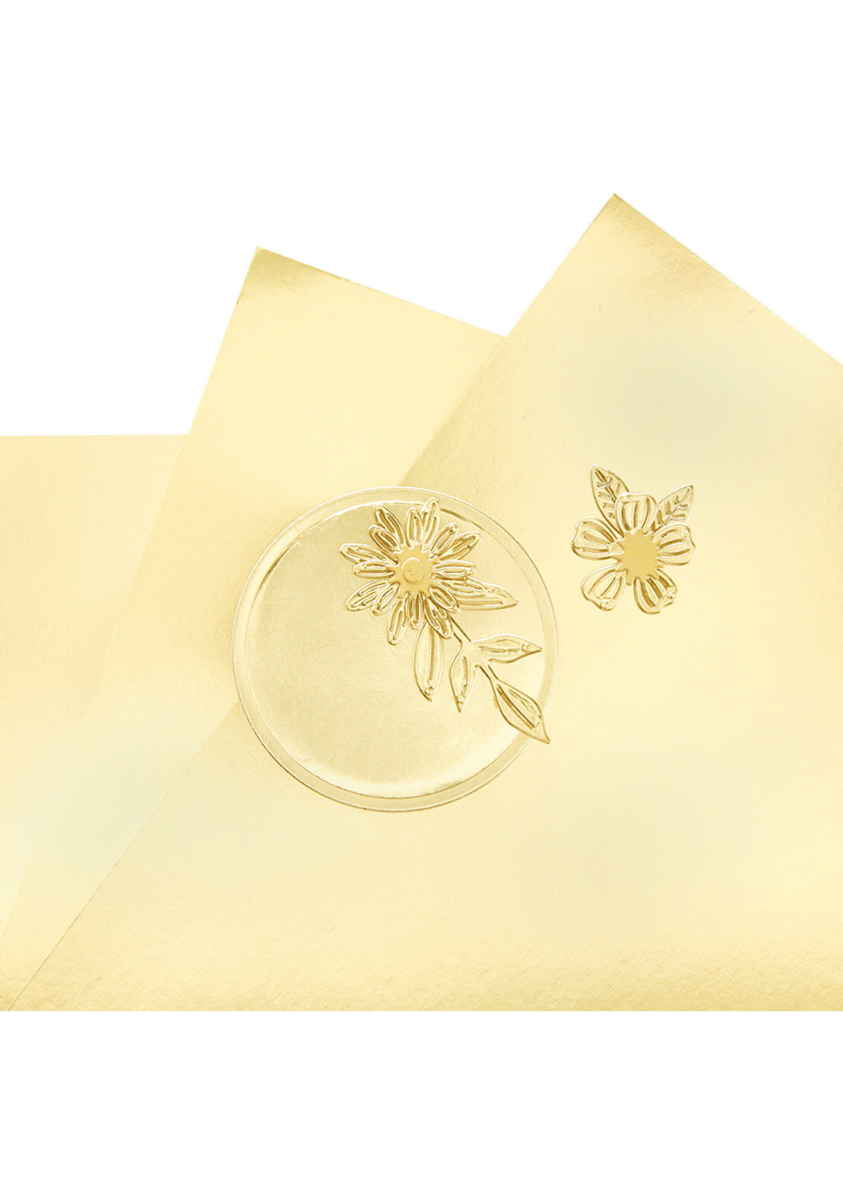 Spellbinders Spellbinders Essentials 8.5x11 Mirror Cardstock, Gold