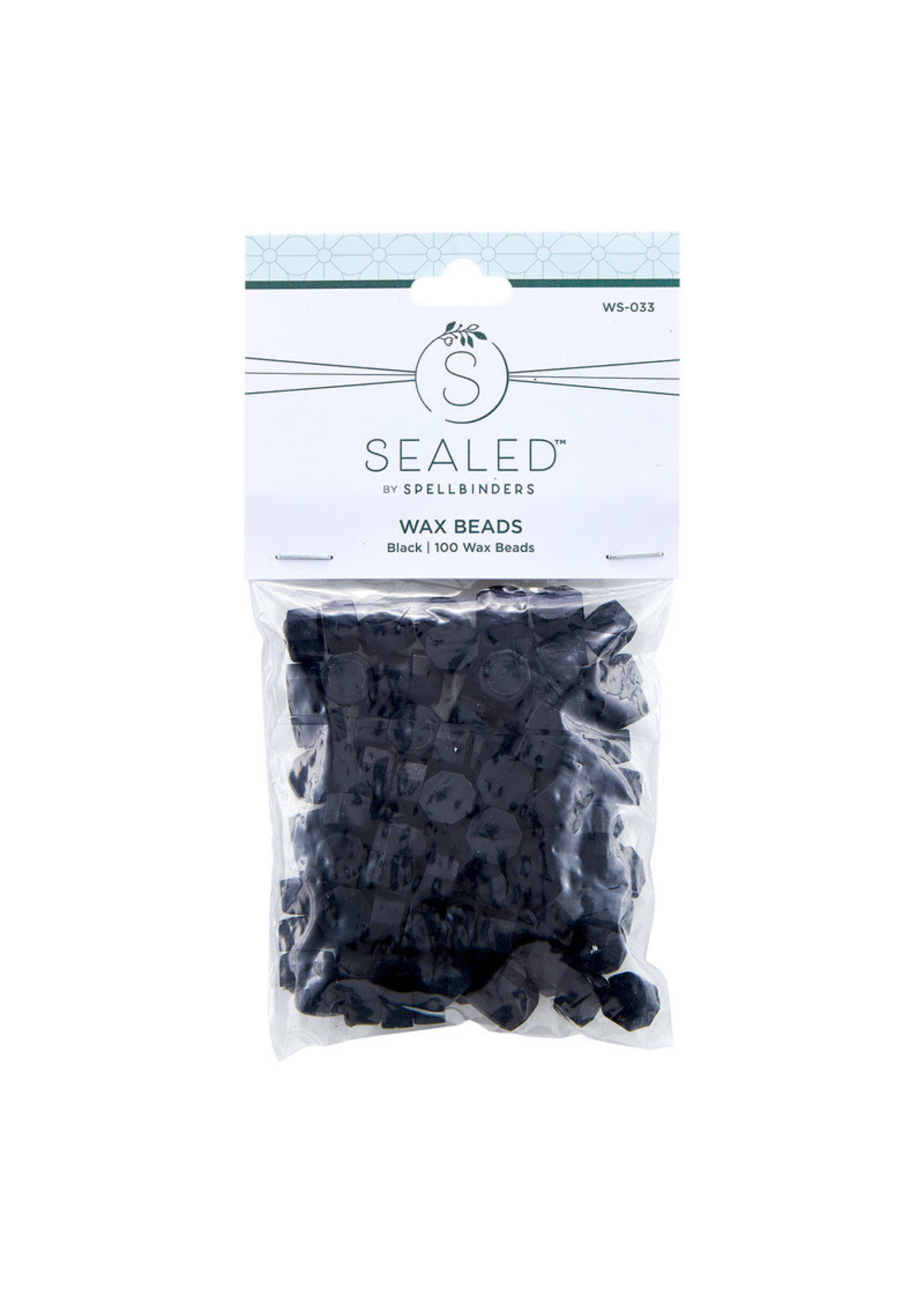 Spellbinders Spellbinders Wax Beads, Black