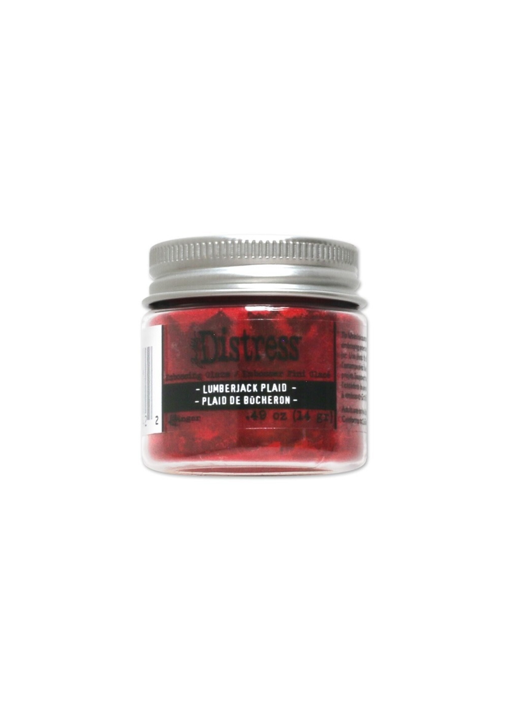 Ranger Tim Holtz Distress Embossing Glaze, Lumberjack Plaid