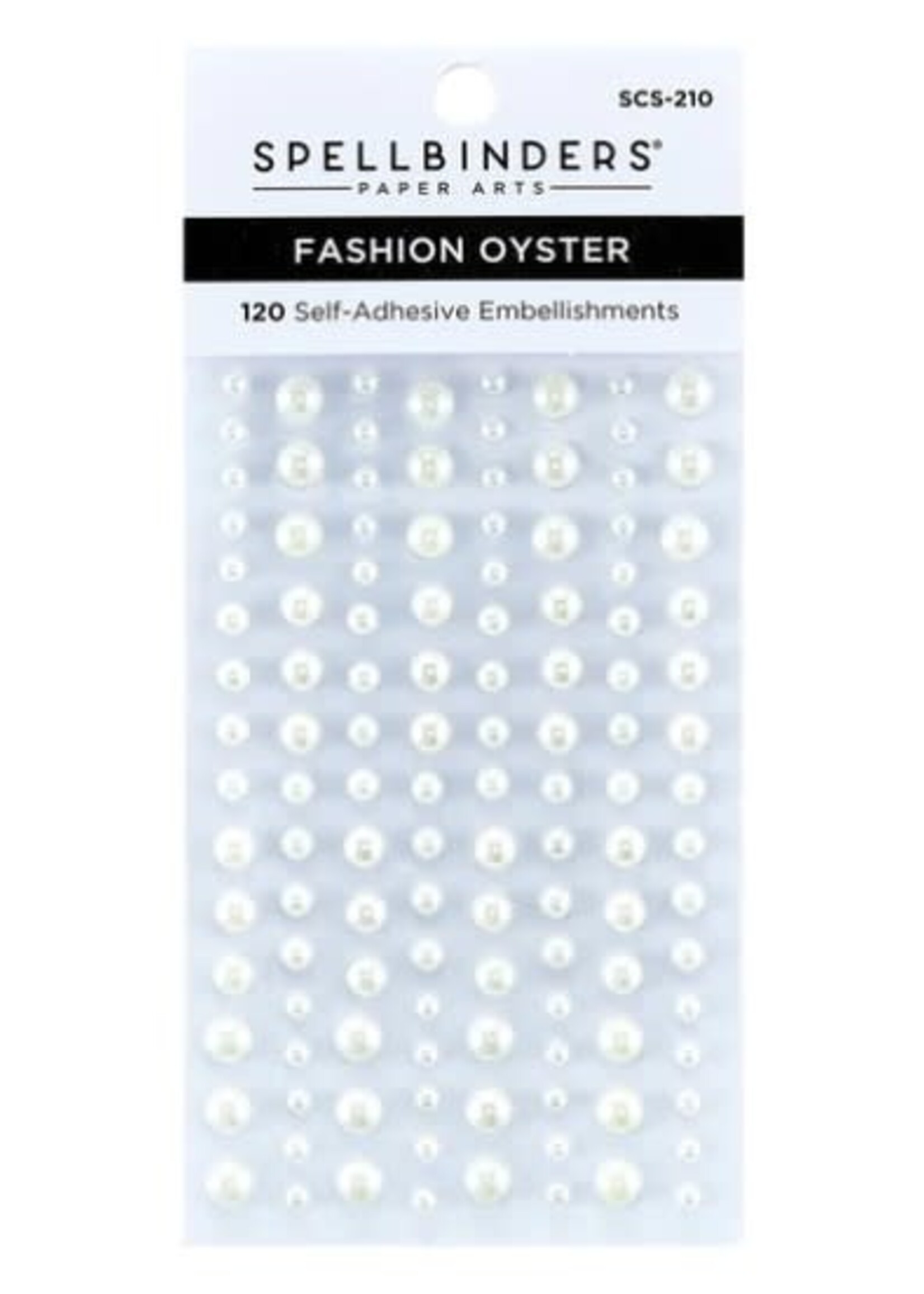 Spellbinders Color Essentials Pearl Dots, Fashion Oyster
