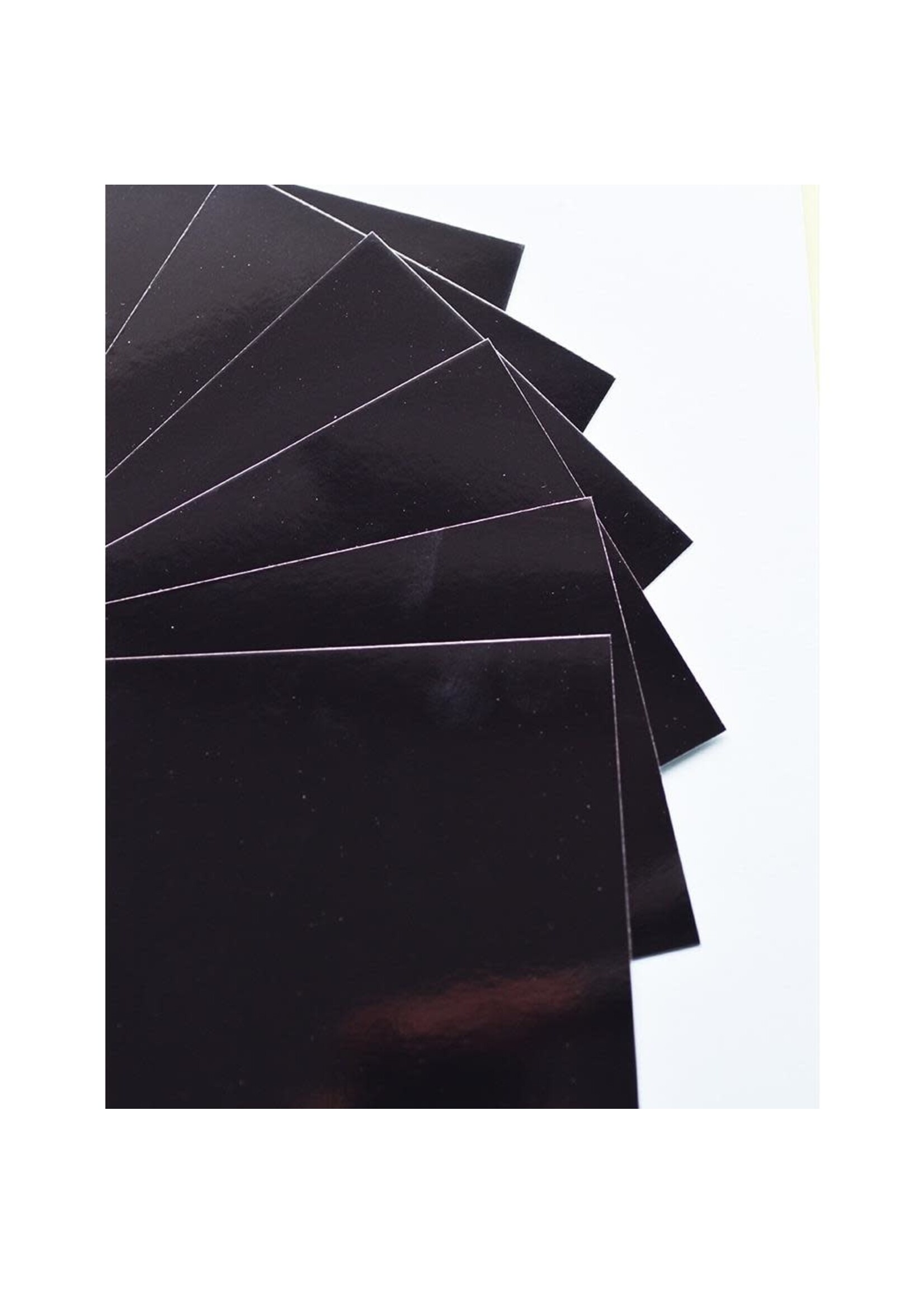 Memory Box Memory Box, 8.5x11 Glossy Paper Black (1 Sheet)