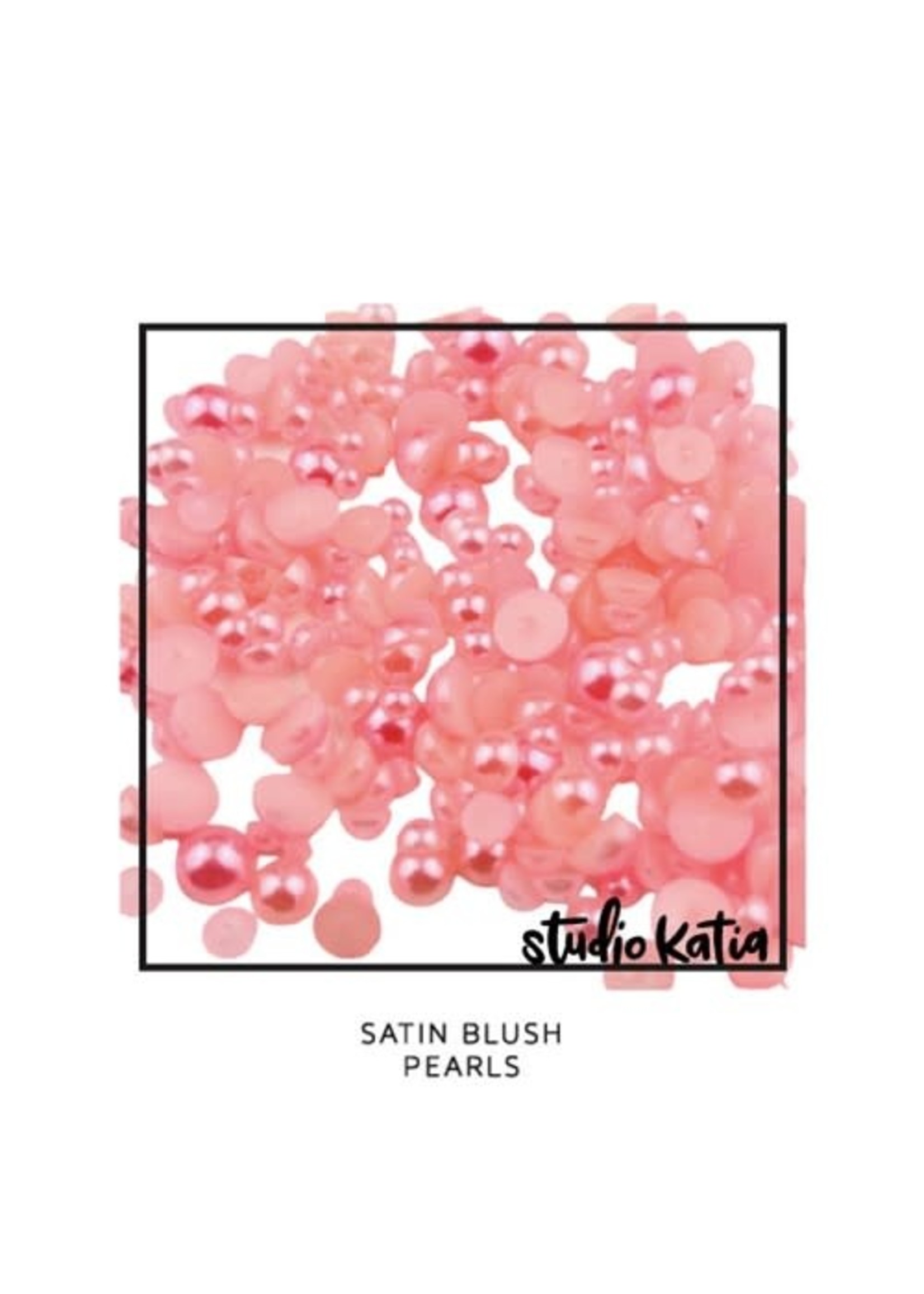 Studio Katia Studio Katia Embellishments, Satin Blush Pearls