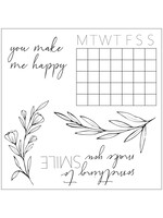 Sizzix Stamp & Die, 664490 Time Out Calendar