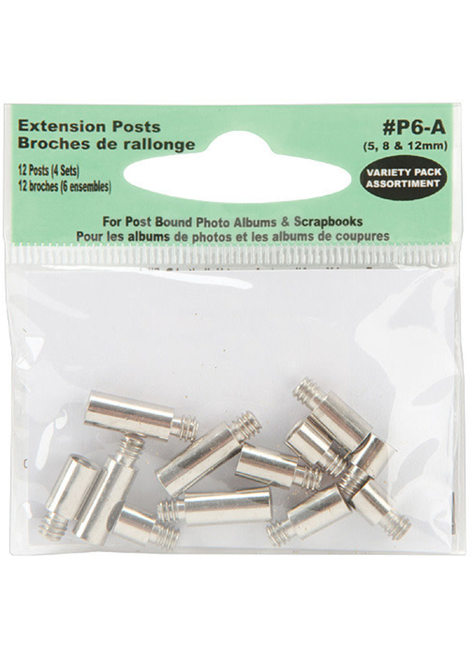Pioneer Extension Posts, P-6A 5mm, 8mm, 12mm