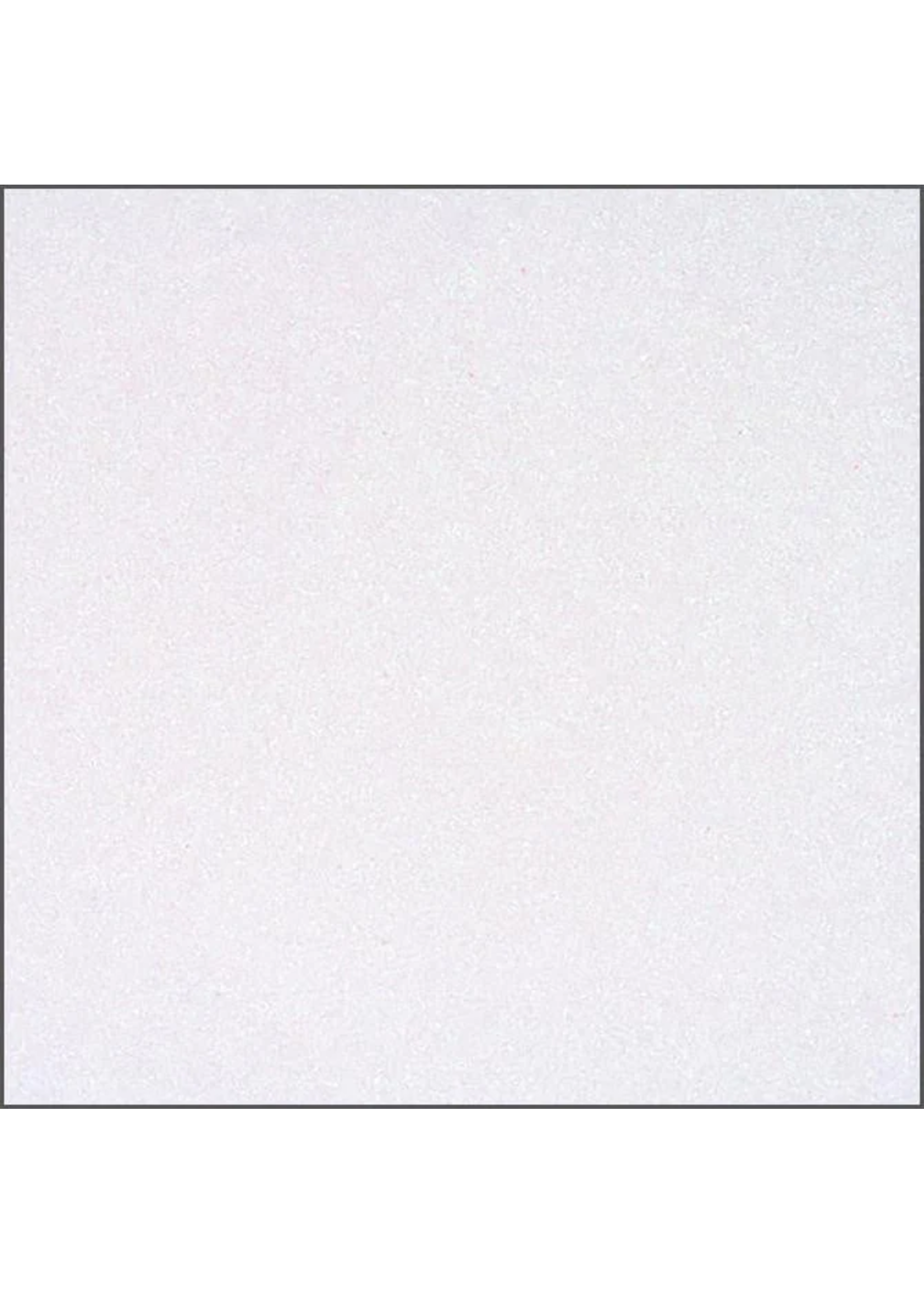 American Crafts AC Glitter 12x12 Cardstock, White