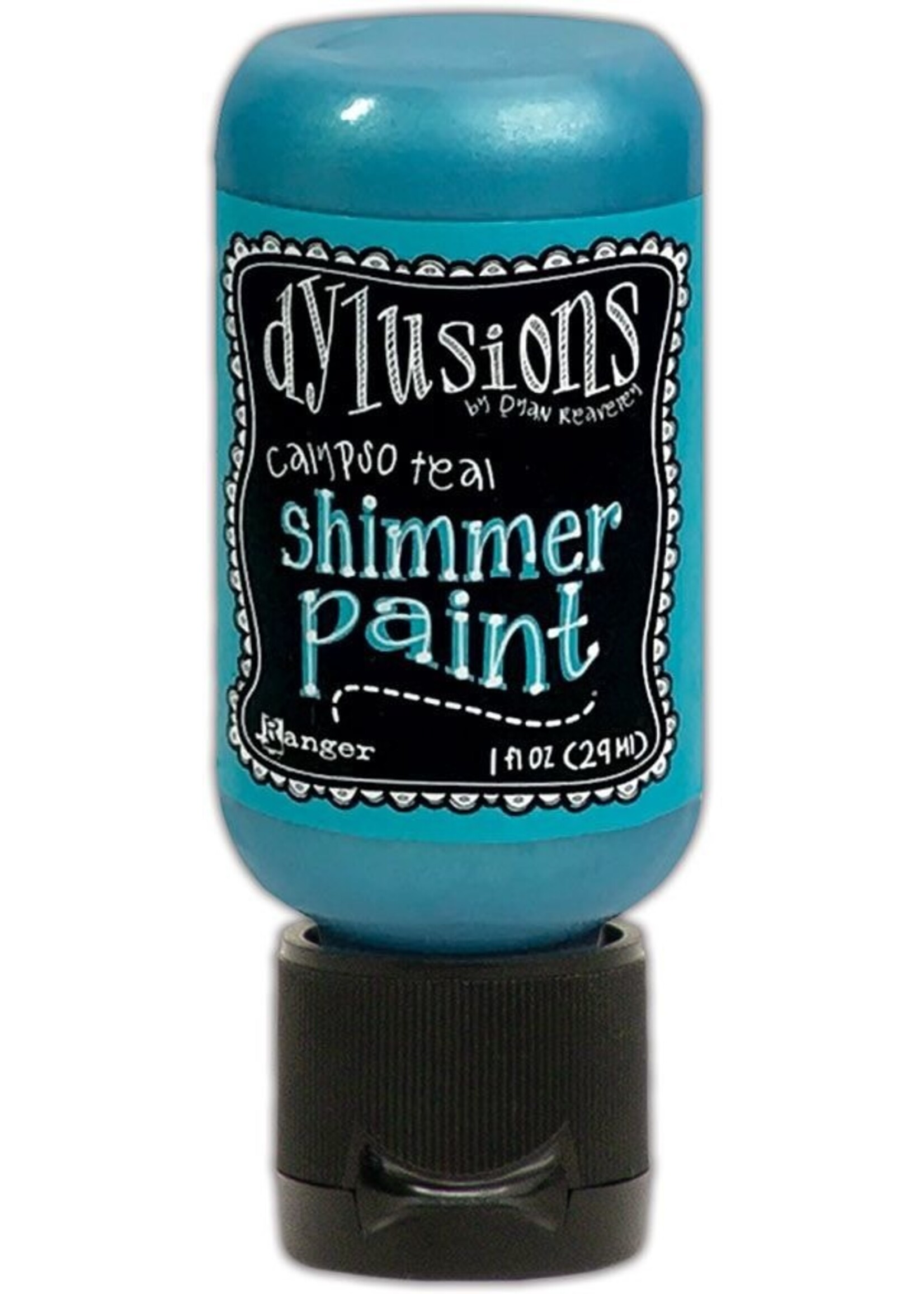 Ranger Dylusions Shimmer Paint, Calypso Teal