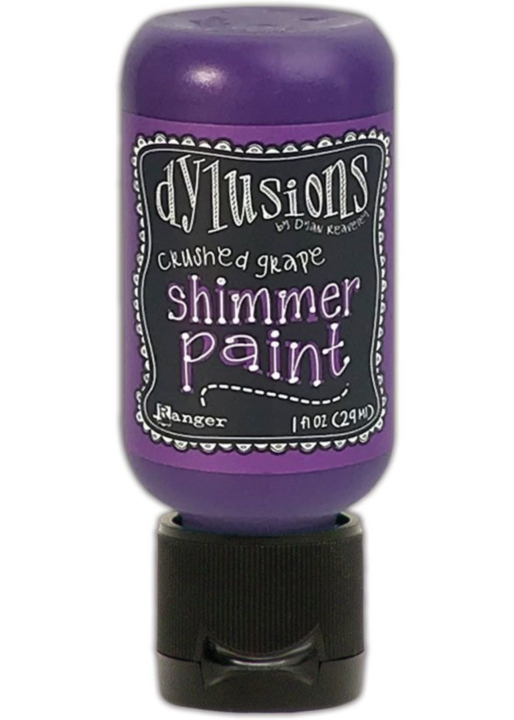 Ranger Dylusions Shimmer Paint, Crushed Grape