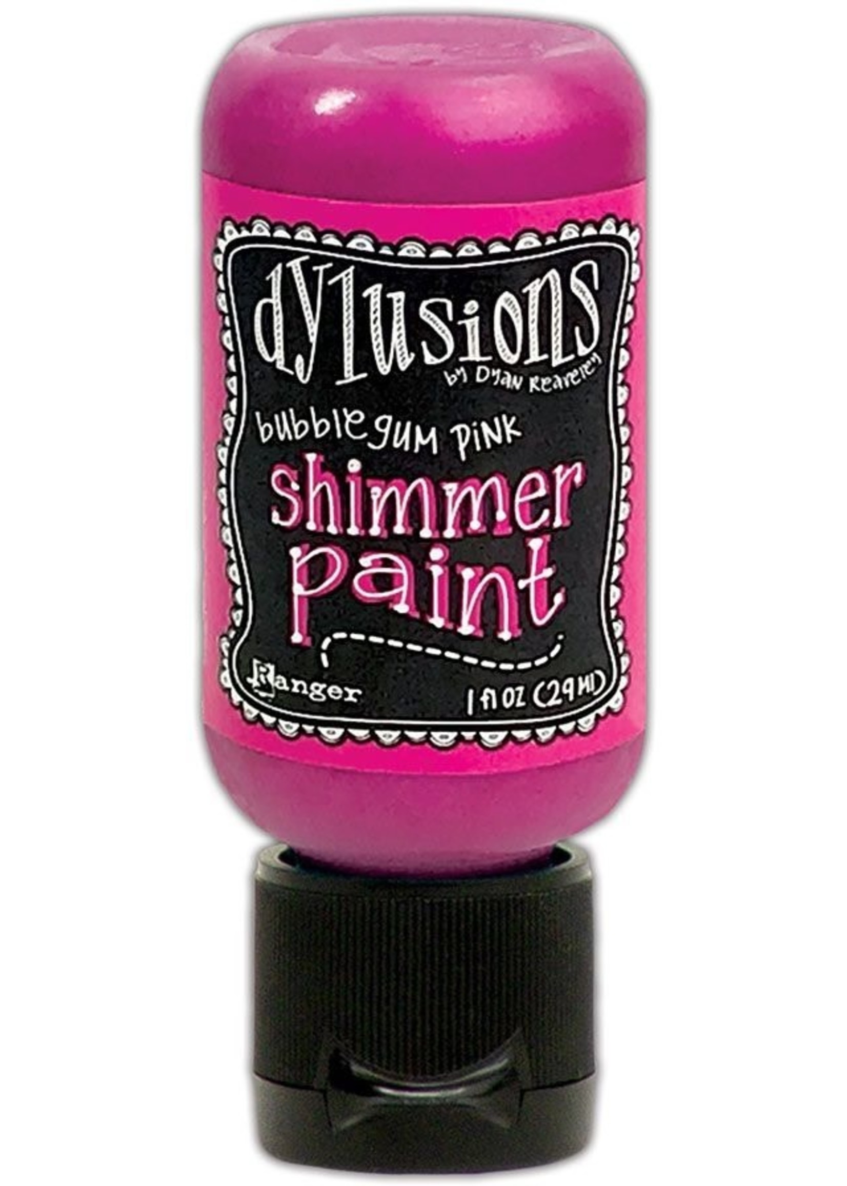 Ranger Dylusions Shimmer Paint, Bubblegum Pink