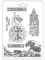 Stamperia Stamperia Mould, Sir Vagabond In Japan - Dragon