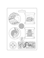 Stamperia Stamperia Mould, Sir Vagabond in Japan - Plates