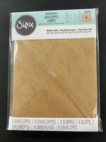 Sizzix Sizzix A2 Envelopes, Kraft (6)