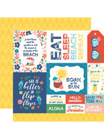 Echo Park Echo Park 12x12 Endless Summer, Multi Journaling Cards