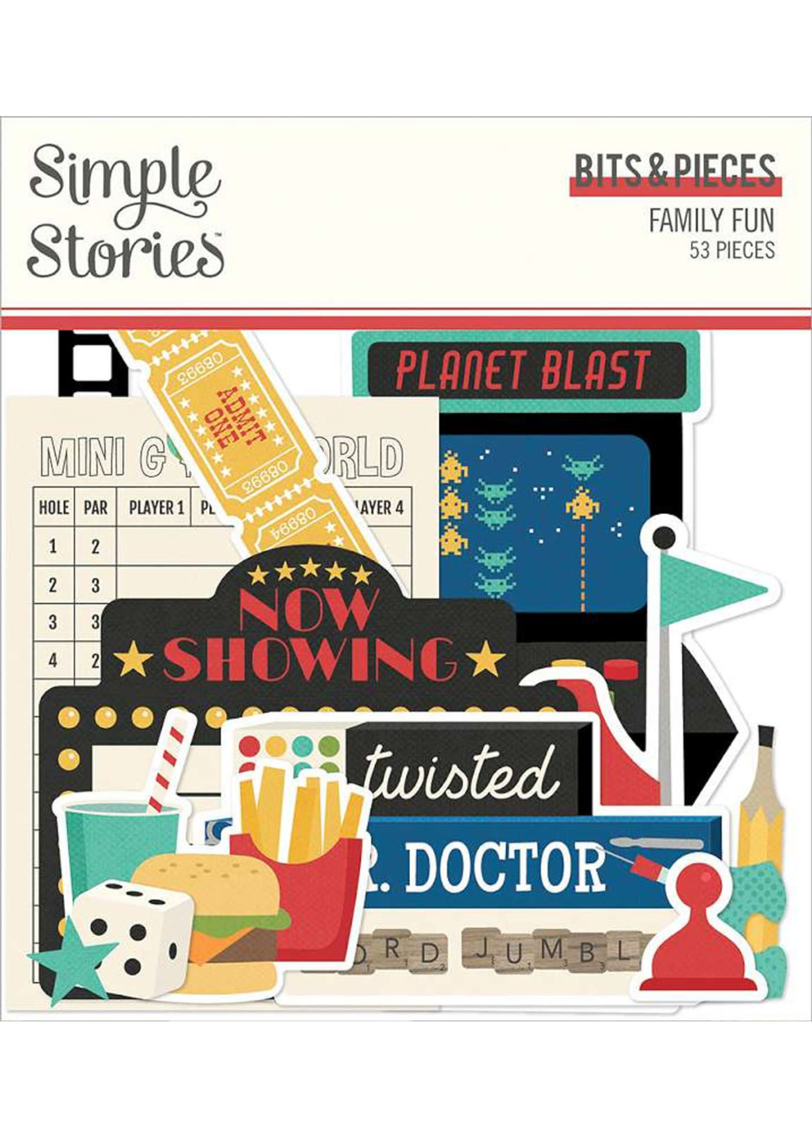 Simple Stories Simple Stories Bits & Pieces, Family Fun