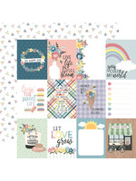 Echo Park Echo Park 12x12 New Day, 3x4  Journaling Cards