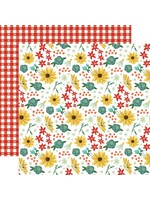 Carta Bella Carta Bella 12x12 Sunflower Market, Sunny Sunflower