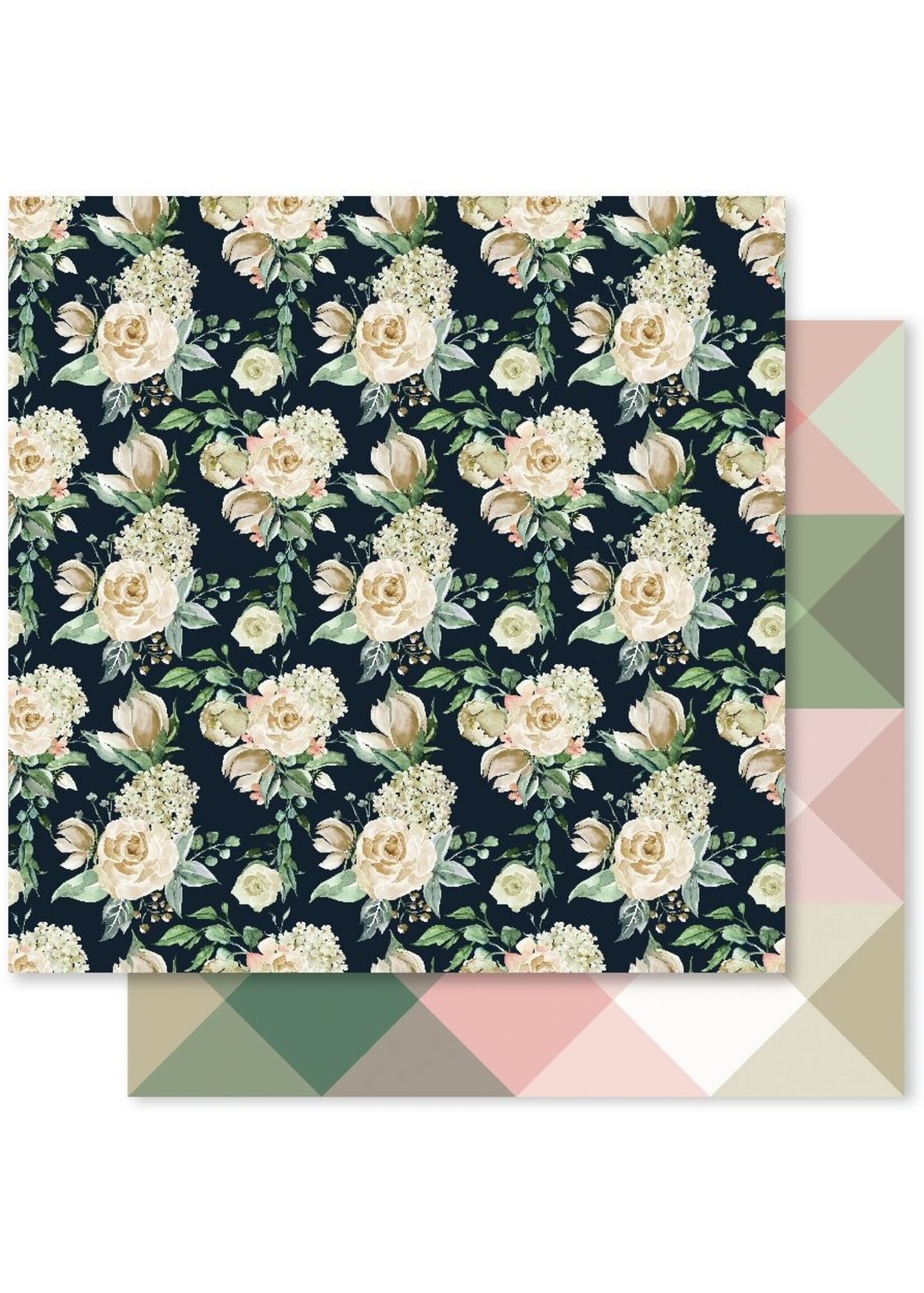 Paper Rose Paper Rose 12x12  Country Rose-C