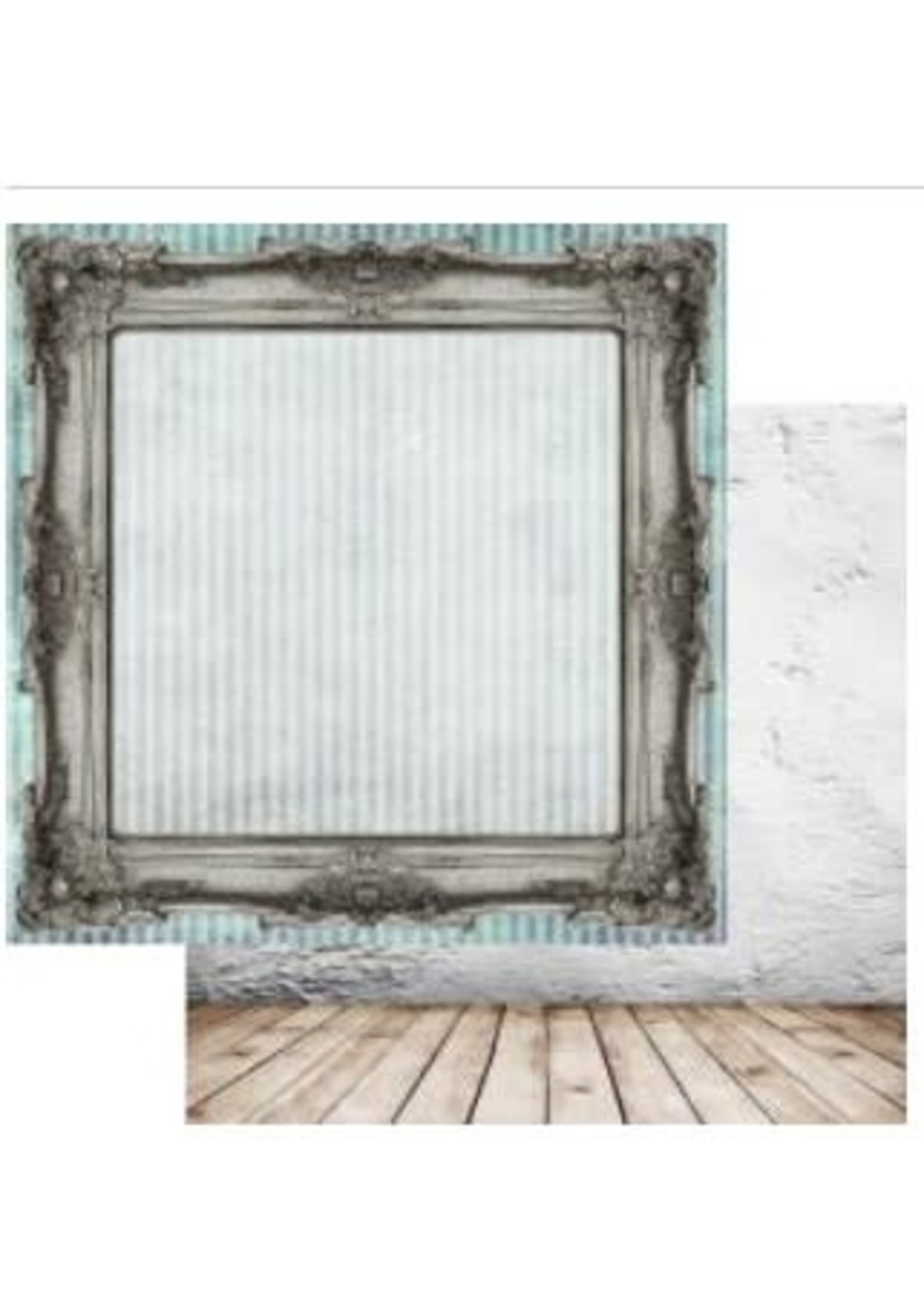 Asuka Studios 12x12 Brick Wall and Frames, Classic
