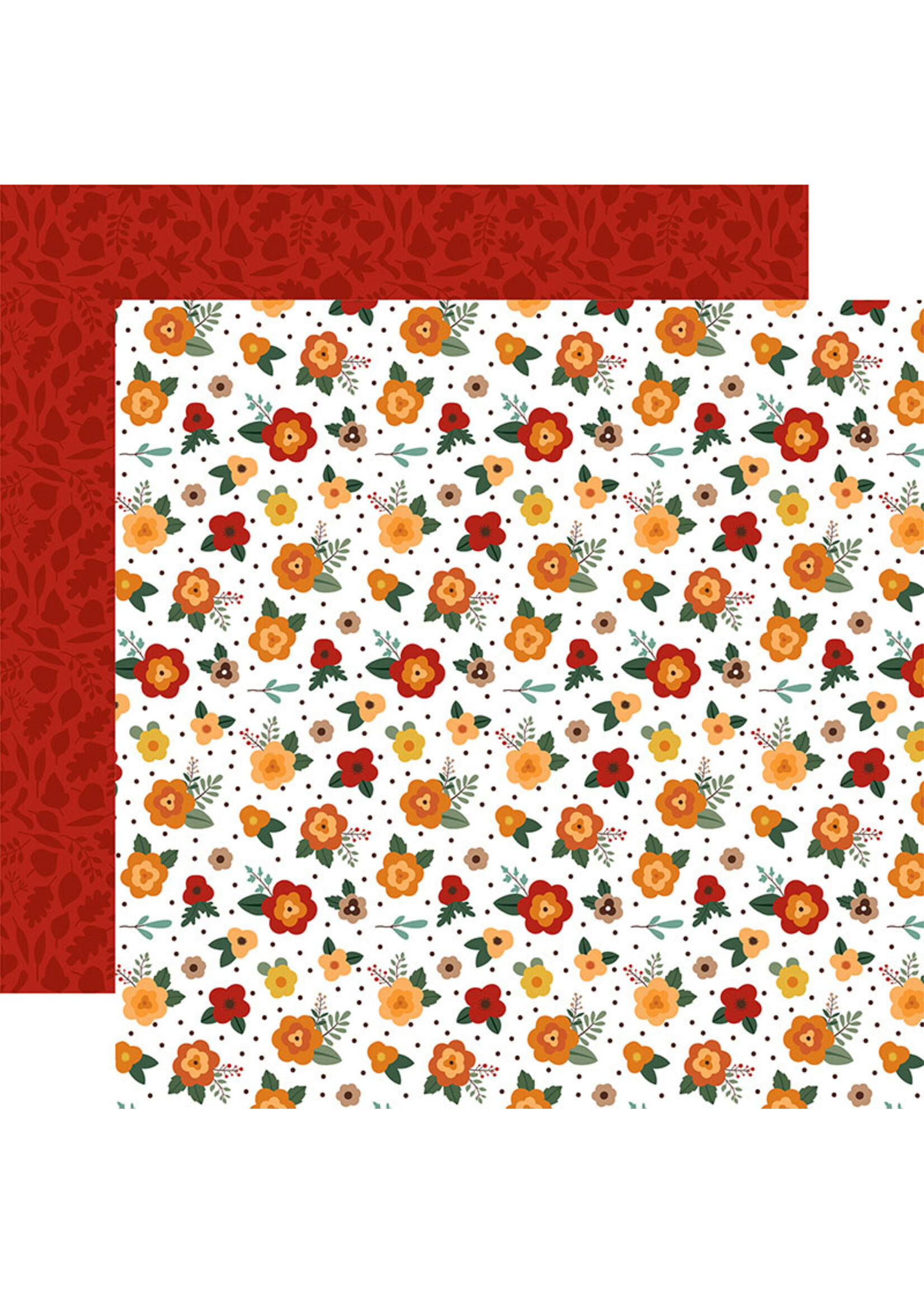 Echo Park Echo Park 12x12 Happy Fall, Fresh Fall Flowers