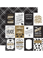 Echo Park Echo Park 12x12 Graduation, 3x4 Journaling Cards